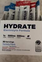 Hydrate Electrolyte Formula