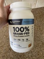 Grass fed whey protein isolate