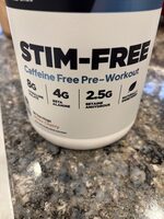 Stim-free Caffeine Free Pre-workout