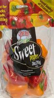 Mini sweet peppers