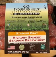 Hickory Smoked Stadium Bratwurst