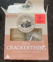 Gluten Free Potato Crackerthins