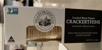 Cracked Black Pepper Crackerthins