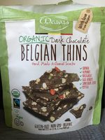 Deavas, dark chocolate belgian thins