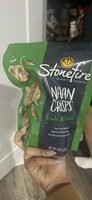 Naan Crisps Garlic & Cheese