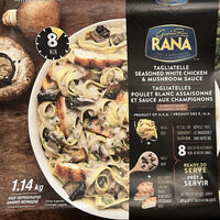 Tagliatelle Seasoned White Chicken & Mushroom Sauce