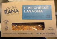 Five cheese lasagna