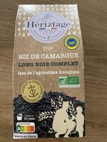 Riz de Camargue long noir complet