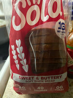 White Bread- sweet and buttery