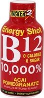 Stacker 2 B12 10,000% Energy Shot Acai & Pomegranate Flavor