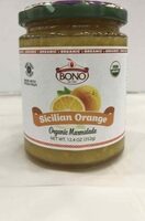 Bono organic sicilian orange organic marmalade