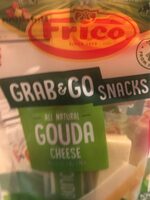 All natural mild & creamy gouda cheese grab & go snacks, gouda, mild & creamy