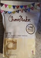 White Vanilla Flavored Candy Wafers