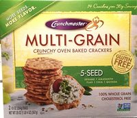 Crunchmaster, multi-grain oven baked crackers