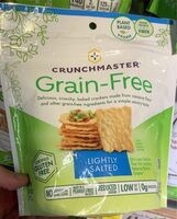 Lightly Salted Grain-Free Crackers