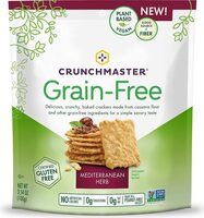 Mediterranean Herb Grain-Free Crackers