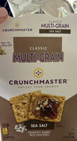 Classic Multi-Grain Sea Salt Crunchy, Baked Rice Crackers