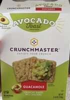 Guacamole Crunchy, Baked Rice Crackers