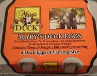 Duck eggs