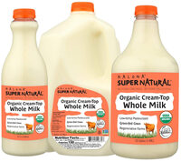 Organic whole milk