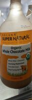 Organic whole chocolate milk