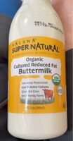 Organic cultured reduced fat buttermilk