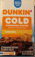 Caramel Cold Powdered Coffee