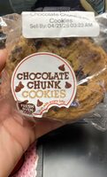 Chocolate chunk cookie