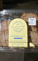 Banana Nut Sliced Cake