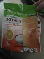 Non-fat yogurt smoothies