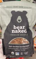 Dark chocolate hazelnut butter premium granola