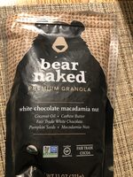 Premium white chocolate macadamia nut granola gluten free