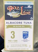 Albacore tuna in olive oil 3 pack
