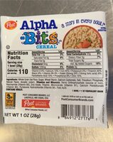 Alpha bits ceral