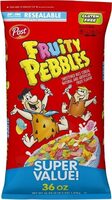 Fruity pebbles fruit sweetened rice cereal