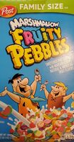 Marshmallow fruity pebbles