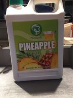 Sirop ananas bubble tea