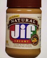 Natural Creamy Peanut Butter Spread