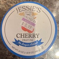 No Sugar Added Cherry Pie