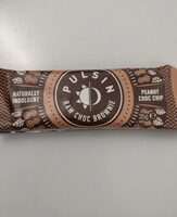 Peanut Choc Chip Raw Choc Brownie