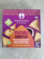 Vegetable samosas