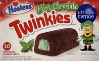 Twinkies mint chocolate cake with mint creamy filling