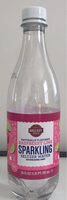 Raspberry Lime Sparkling Seltzer Water