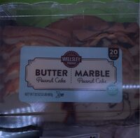 Butter pound cake and marble pound cake