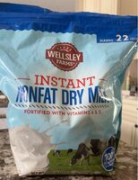 Instant nonfat dry milk