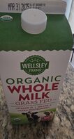 Organic whole milk