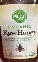 Organic raw honey