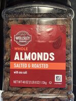 Whole Salted & Roasted Almonds