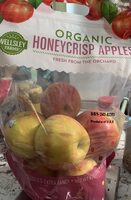 Organic honey crisp apple