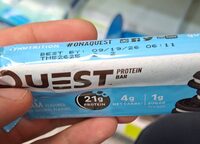 Cookies & Cream Protein Bar